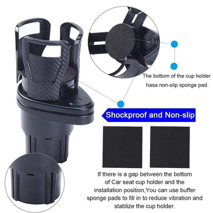 ZenCup™ 2 in 1 Multifunctional Car Drink Cup Holder Organizer