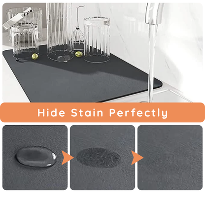 AquaMat™ Ultra Absorbent Dish Drying Mat