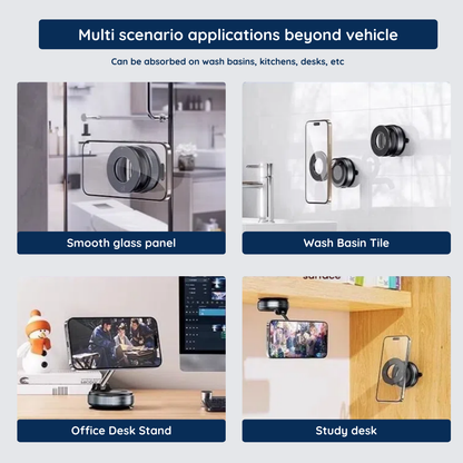 Vacuum Suction Magnetic Bracket